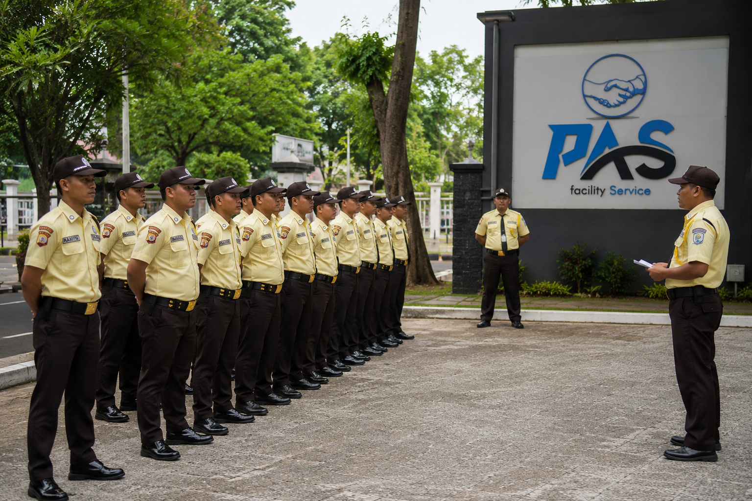 Briefing Personel PAS di Area Operasional