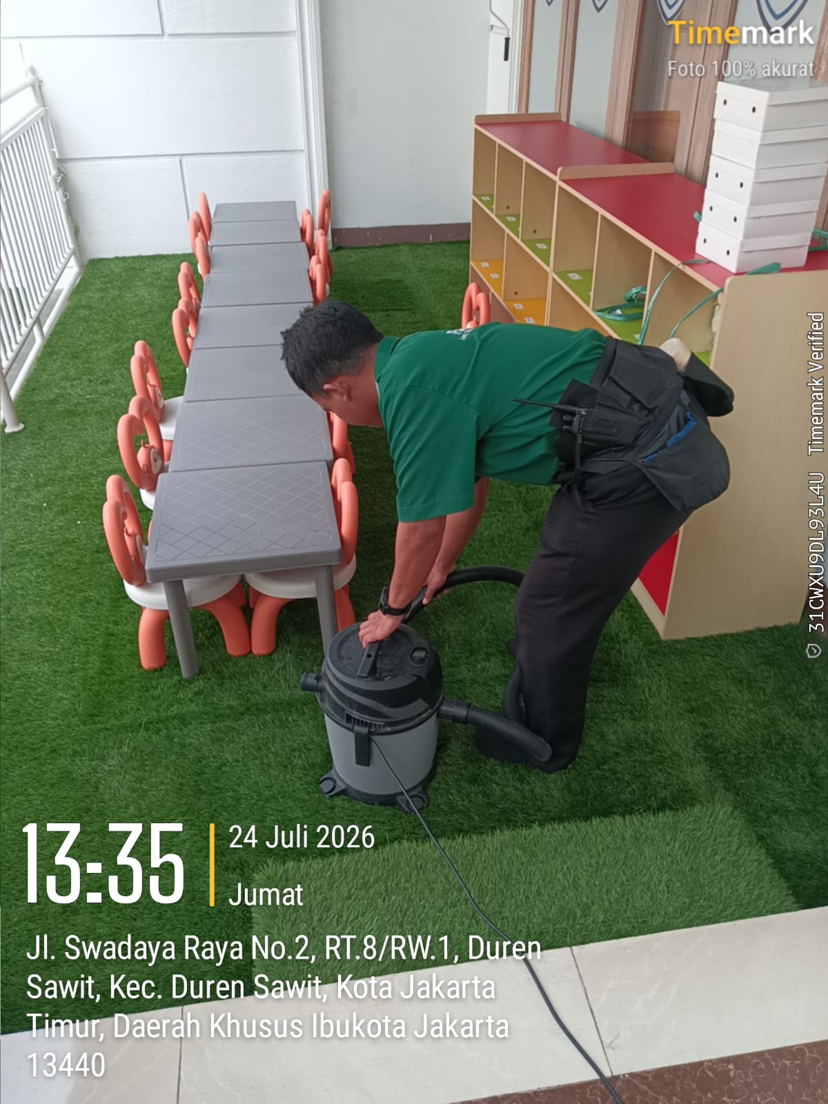 Kegiatan Periodik Vacuming